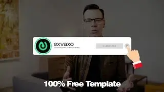 After Effects Tutorial: YouTube Subscribe Button Animation - 100% Free Template