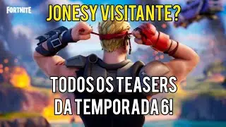 JONESY É O VISITANTE? TEASERS DA TEMPORADA 6 DO FORTNITE!