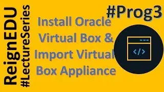 Programming: Oracle Virtual Box Importing 