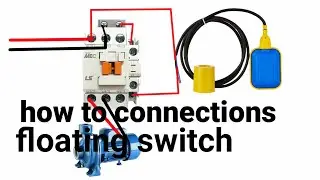 Float Switch Wiring Installation For Water Tank |  water tank me float sensor switch kaise lagaye