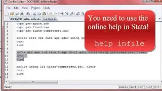 Using Data a Dictionary to Import Fixed Field Data Into Stata
