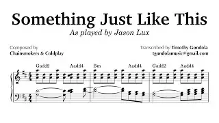 Jason Lux plays Something Just Like This