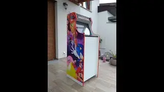 Automat Arcade,  Arcade cabinet, retropie. Salon gier w domu