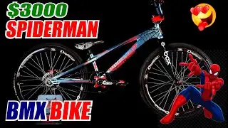 $3000 Spider Man Inspired BMX Racing Bike!!! Daylight ARC c1 Pro24