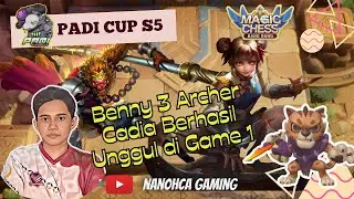 Game 1 GRANDFINAL Padi Cup Season 5 Magic Chess Solo Tournamen
