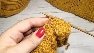 КРАСИВЫЙ РЕЛЬЕФНЫЙ УЗОР ДЛЯ ШАПКИ, КАРДИГАНА. #ВЯЗАНИЕСПИЦАМИ