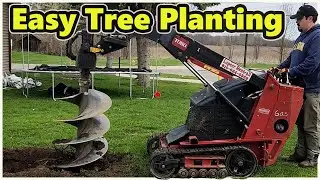 How to Plant Trees with Toro Dingo