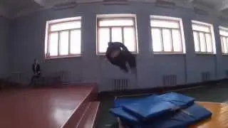 Тренировка в спортзале