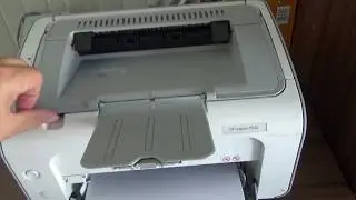 Cum scot cartusul - toner HP CE285A P1102 (How to change Cartridge HP P1102)