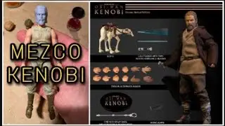 Make a Mezco Obi Wan Kenobi figure 6” Custom Black Series Tutorial