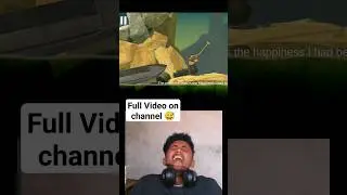 PLAYING GETTING OVER IT #shorts #short #gaming #shortvideo #shortfeed #youtube #gettingoverit