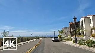 Driving Rich Neighborhoods of California | 4K Car Ambience