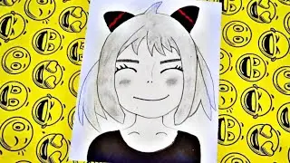 Easy anime drawing | How to draw anime girl easy step by step | anime Drawing toturial