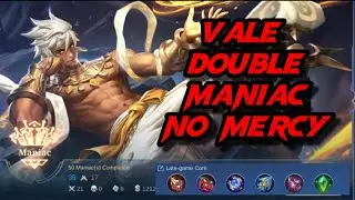 Maniac!! Vale double maniac, Maniac & Savage dirompak. - mobilelegends - mlbb - vale maniac 