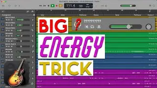 My secret trick to add energy to your song…