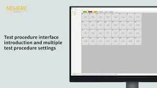 Test procedure interface introduction and multiple test procedure settings