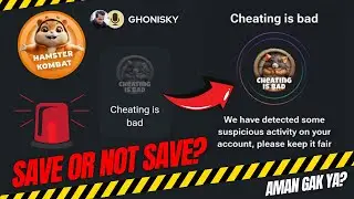 ⚠️ INFO UPDATE! HAMSTER KOMBAT CHEATING IS BAD