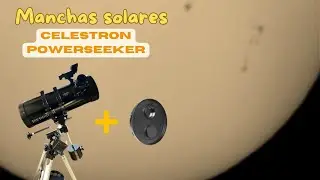 SUNSPOTS on our star, the SUN. #celestron #powerseekers #svbony