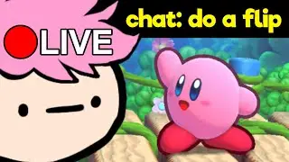 CHAT PLAYS KIRBY (with a twist) [🔴Kirby's Return to Dreamland Deluxe !cc]