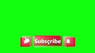 3D Like+Share+Subscribe Button Green Screen | No Copyright Animated Green Screen | Download Link 👇👇