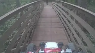 Yamaha Banshee Trail Riding