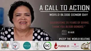 Sharmaine Byrne | Keep the World Beating | World blood Donor Day