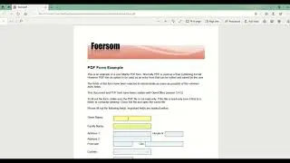 ThinkSense.AI - Populate PDF Form Fields from DataRow