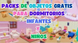 PACKS DE OBJETOS GRATIS PARA DORMITORIOS INFANTES✨2023✨ SIMS 4💚
