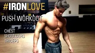 Legs/Push/Pull Routine by Jeff Seid: DAY 1 Push Workout 