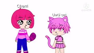 If my OCS met an UwU cat (with a plot twist)