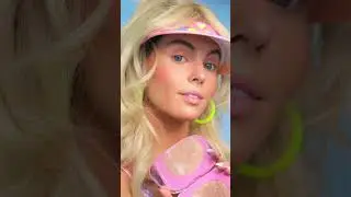 How To: Margot Robbie BARBIE Makeup Tutorial🛼👱🏻‍♀️🎀