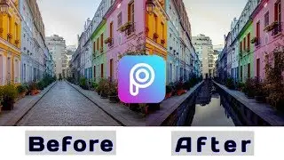 How to create water reflection in picsart | Picsart Manipulation | X- Tutorial Official