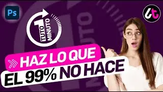 Cómo hacer una SELECCIÓN en PHOTOSHOP como un PRO  | ⏱ Tutorial en 1 minuto