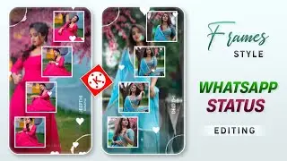 Frames style photo key animation video editing in kinemaster