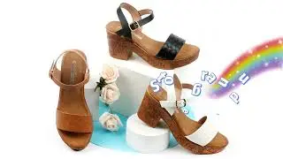Hot wholesale women sandals manufacturer with imitation wood wedge sole 