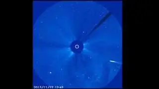 Comet ISON - Cometa ISON dirigiéndose a su encuentro cercano con el Sol 28 Noviembre 2013