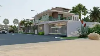 DUPLEX HOUSE DESIGN / VILLA DUPLEX 7 PIECES HAUT STANDING / ARCHITECTURE ANIMATION LUMION