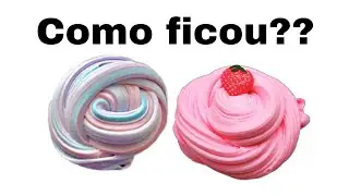 colorindo a minha slime #trasformando