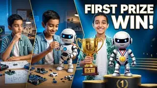 👉 “I WON First Prize in a Robotics Competition! 🏆 Full Project Explanation| Award Winning Project