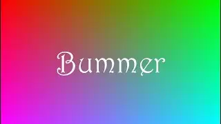 Bummer - from Instagram Superzoom | (piano cover)