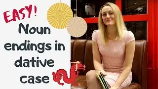Dative Case in Russian Part 1 // Russian Dative noun endings// How to use Russian Dative case