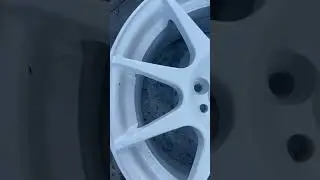Покраска литых дисков термостойкой краской из баллончика  #покраска #своимируками #ваз