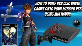 How To Backup/Dump PS2 Disc Based Games Onto Your Modded PS3 Using Multiman!