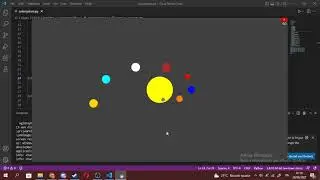 simple solar system made in python ursina engine