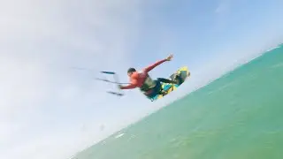 JUMP - Kiteboarding big air - FPV chase