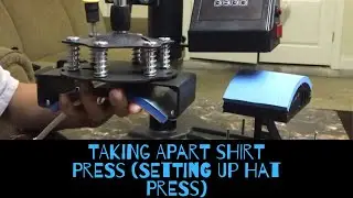 HEAT PRESS 6 IN 1 | TAKE APART SHIRT PRESS | SET UP HAT PRESS | ACCIDENTS HAPPEN | STEP BY STEP DIY