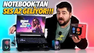 Laptoptan PC'den Ses Az Geliyor!!! - Rampage Rms-n29 Masaüstü Speaker İncelemesi