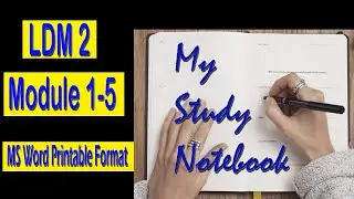 LDM 2 Module 1-5 Sample Portfolio with Complete Parts and Answers