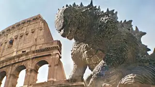 Godzilla no Coliseu de Roma (4K UHD) | Godzilla e Kong: O Novo Império