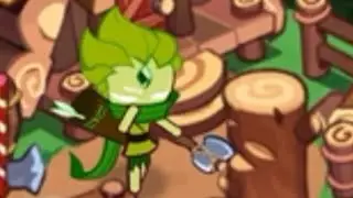 wind archer chops some trees